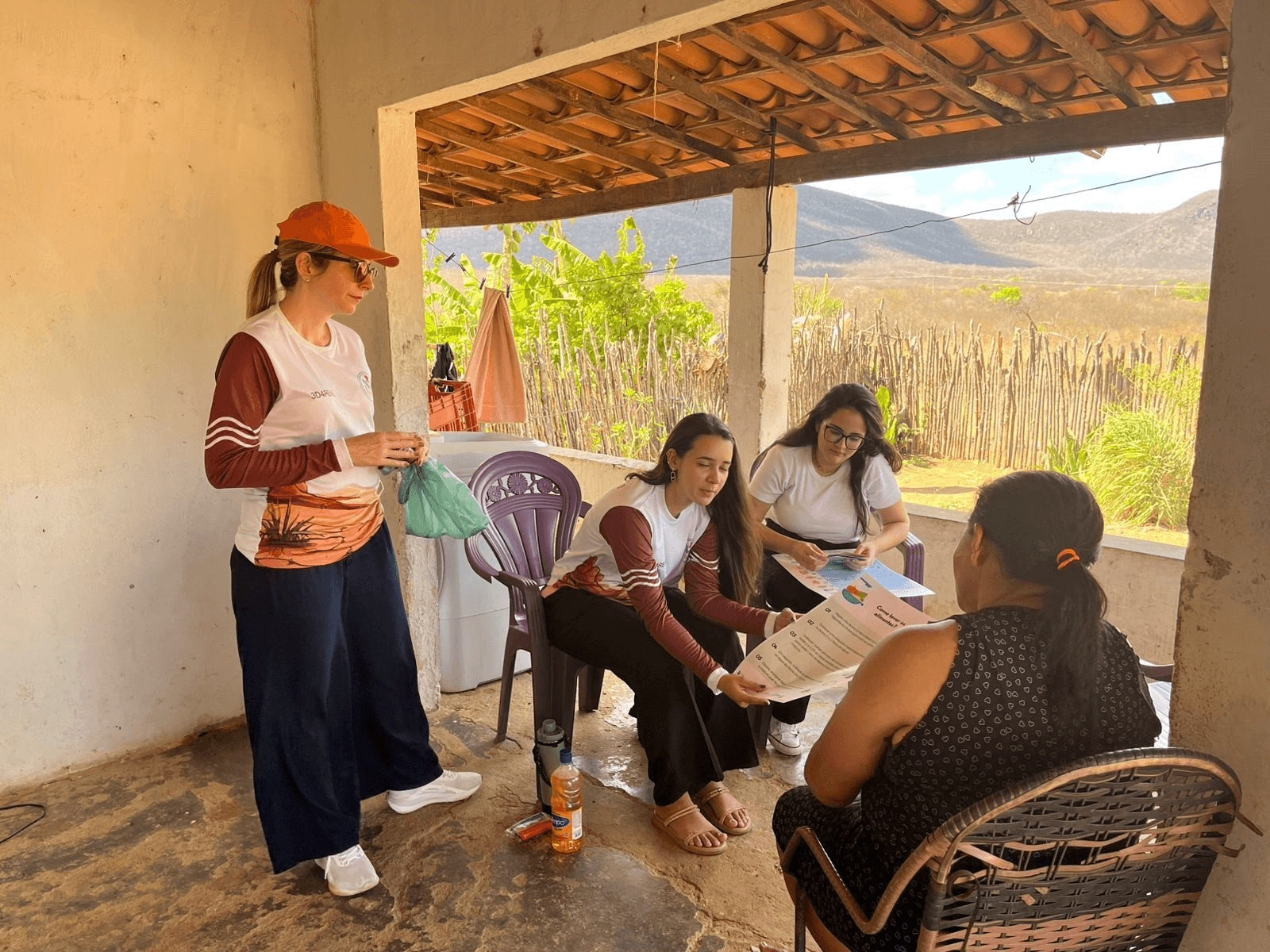 The 3D4REAL team during fieldwork in Brazil