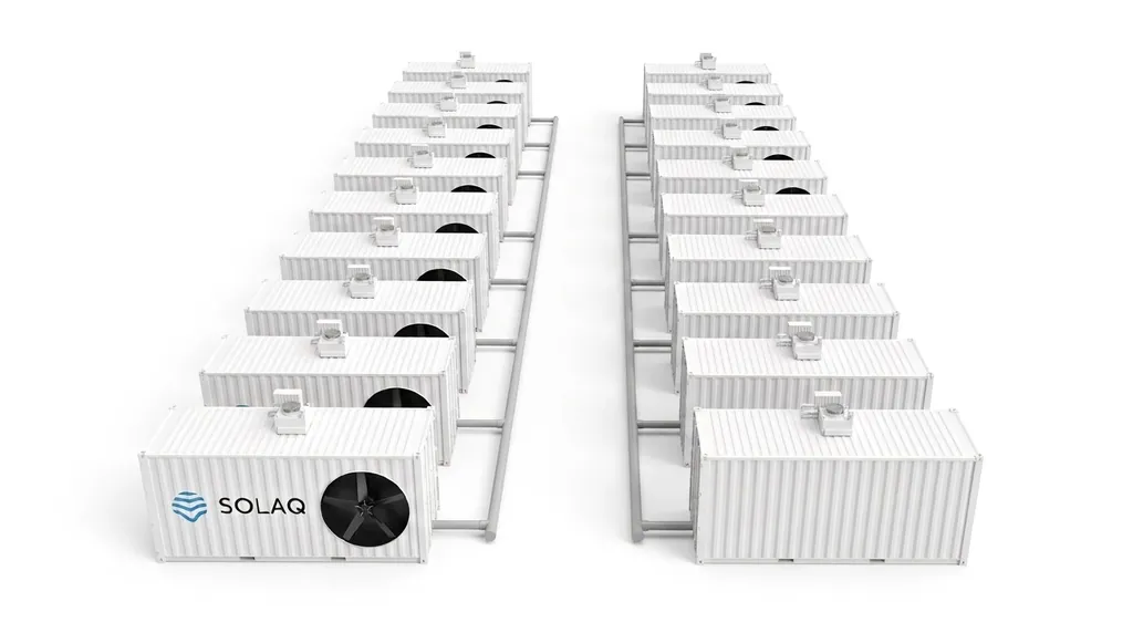 Multiple Solaq systems combined on one site with shared piping